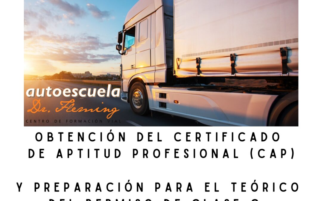 Curso de Obtención del Certificado de Aptitud Profesional-CAP